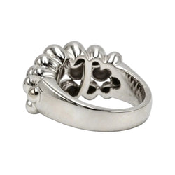 Bague BOUCHERON "Grains de raisin" en or blanc - Castafiore