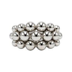 Bague BOUCHERON "Grains de raisin" en or blanc - Castafiore