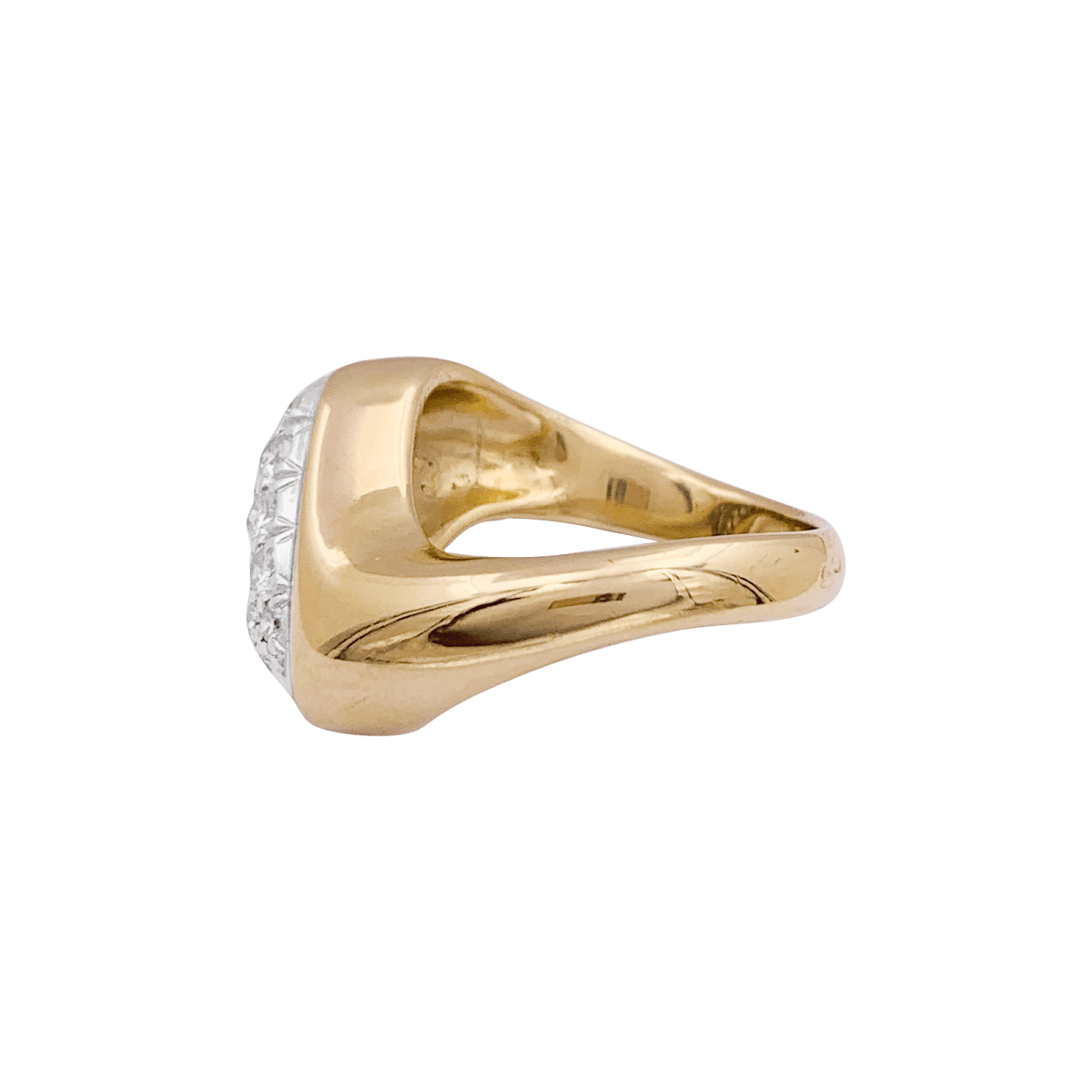 Bague BOUCHERON, or jaune et diamants - Castafiore