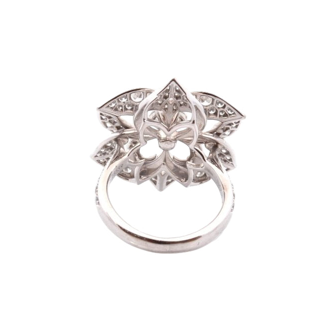 Bague BOUCHERON Pensée en or jaune et diamants - Castafiore