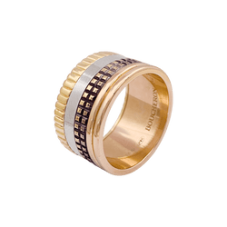 Bague BOUCHERON "Quatre Classique Large" en or jaune, or blanc et or rose - Castafiore