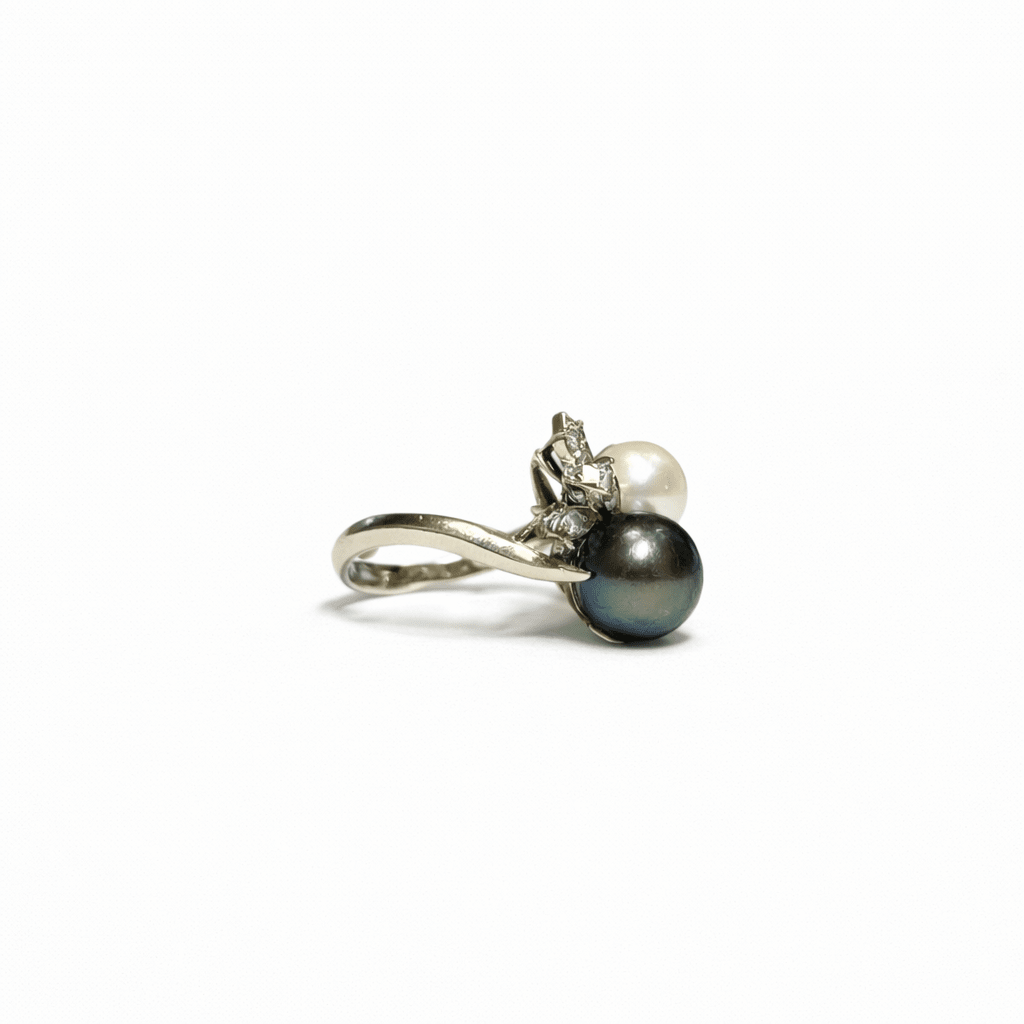 Bague bouquet de perles - Castafiore