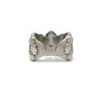 Bague BUCCELLATI, "Blossoms" en argent, vermeil rose et saphir rose - Castafiore