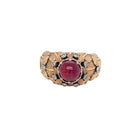 Bague BUCCELLATI en or avec rubis et diamants - Castafiore