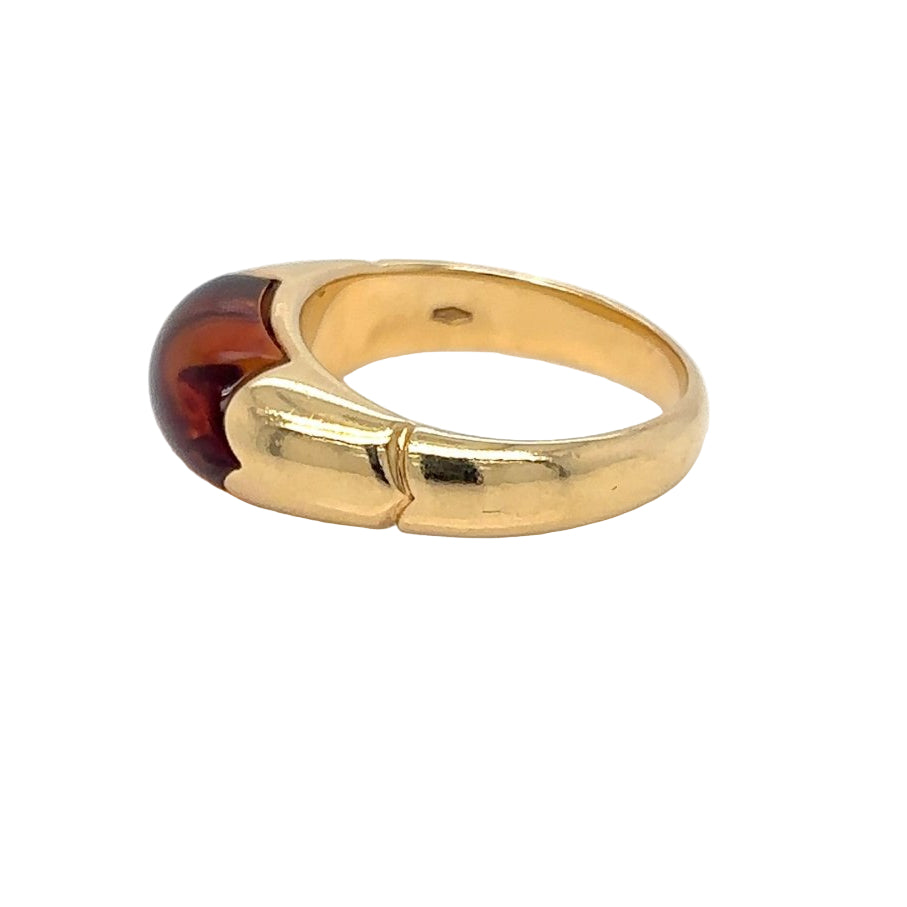 Bague BULGARI Celtaura en or jaune et citrine - Castafiore
