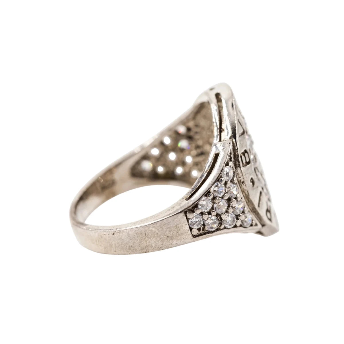 Bague BULGARI en or blanc et diamants - Castafiore