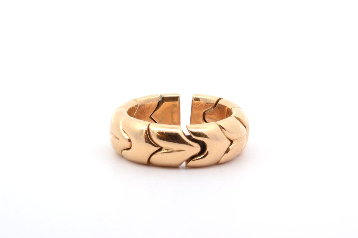 Bague Bulgari en or jaune 18k - Castafiore