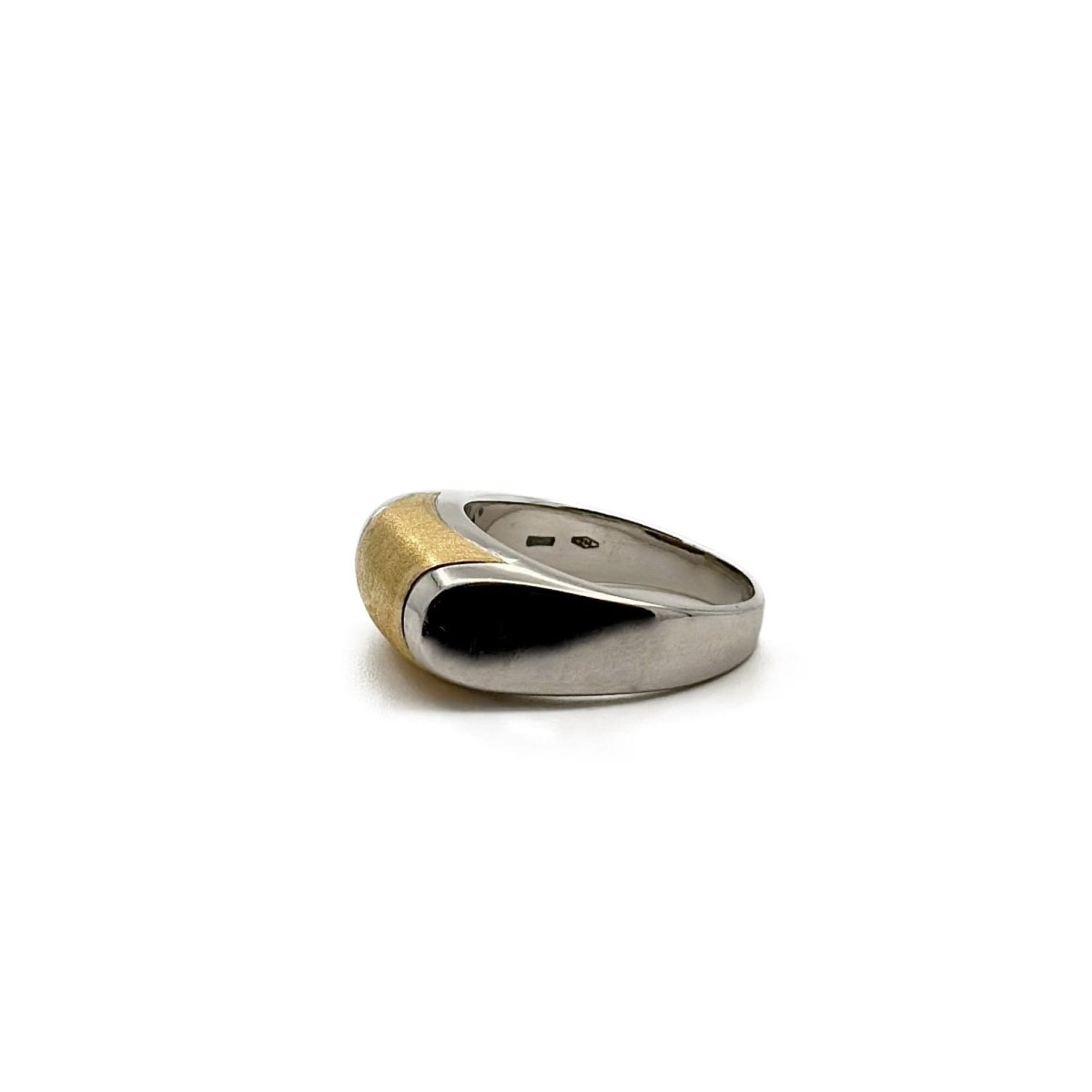 Bague BULGARI Tronchetto en or jaune et or gris - Castafiore