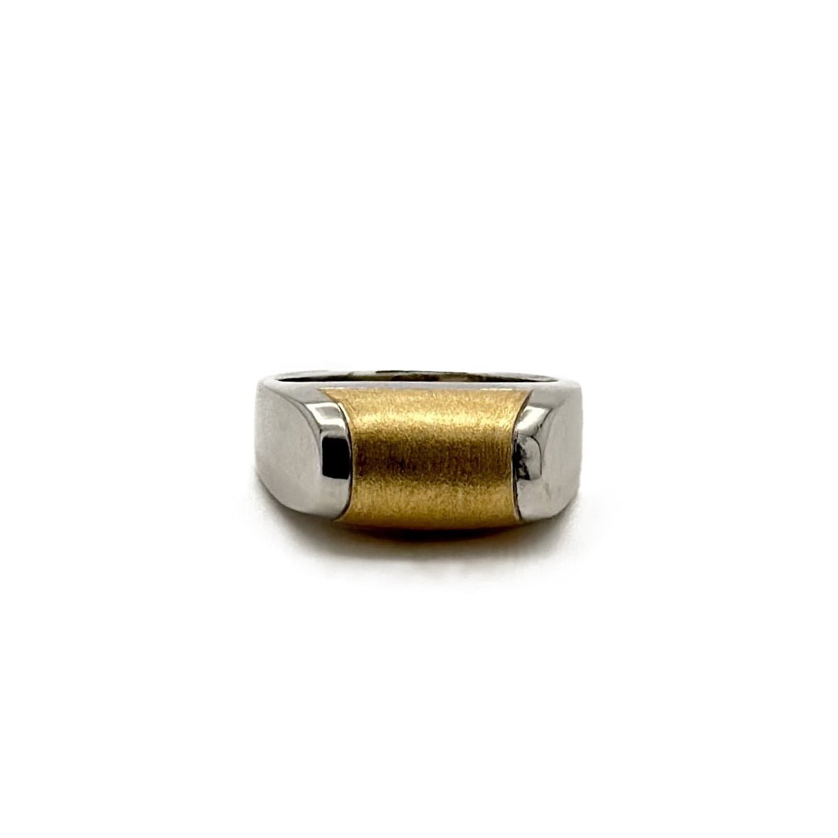 Bague BULGARI Tronchetto en or jaune et or gris - Castafiore