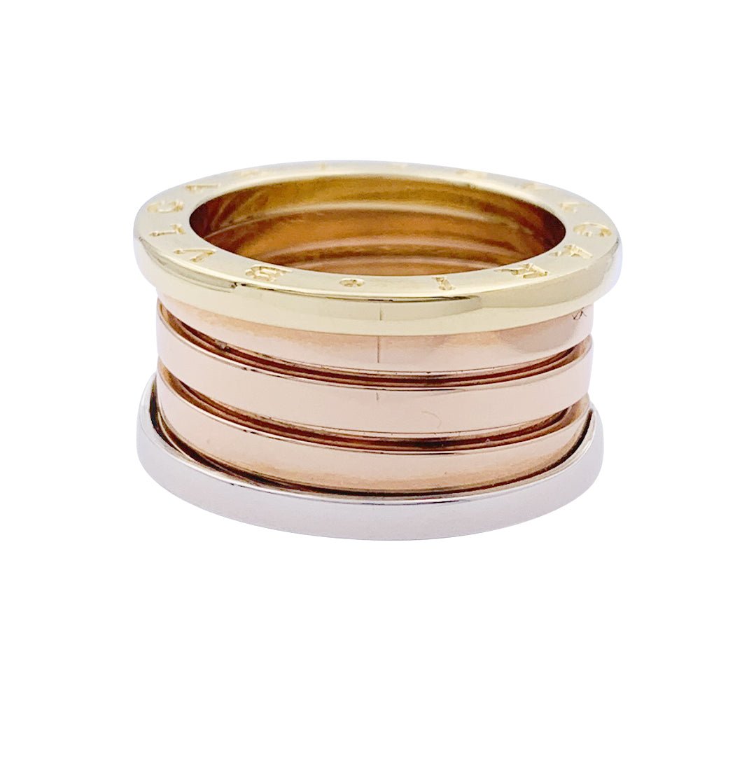 Bague Bulgari,"B.Zero1", trois ors. - Castafiore