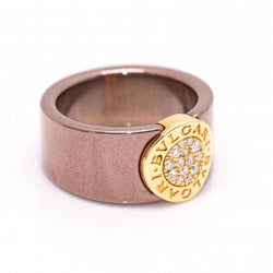 Bague BVLGARI BVLG en or rose et diamants - Castafiore