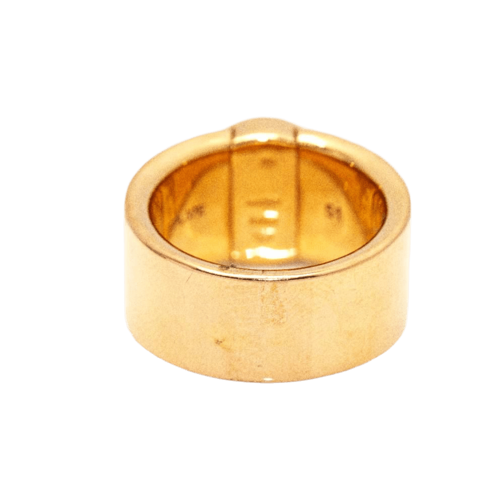 Bague BVLGARI "BVLGARI" en or rose et diamants - Castafiore