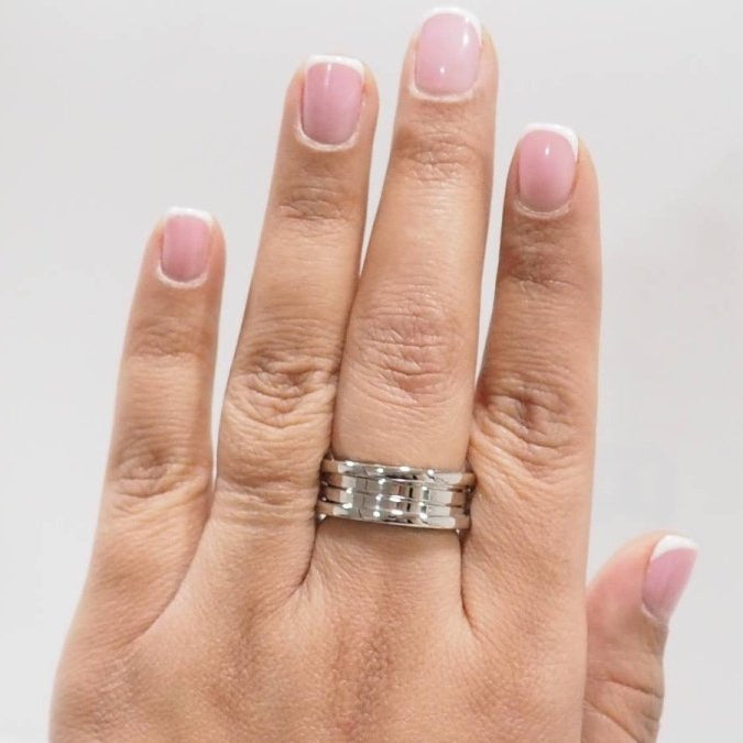 Bague BVLGARI B.zero1 en or blanc - Castafiore