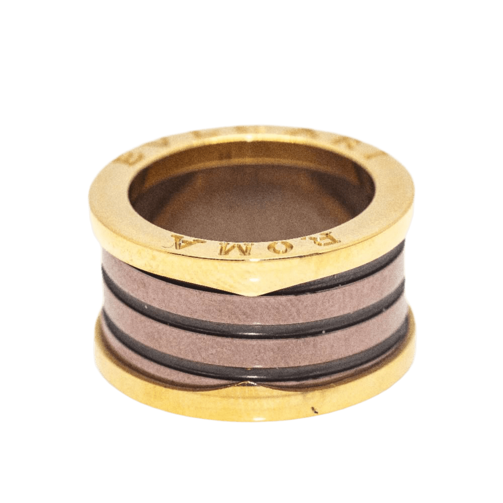 Bague BVLGARI "B.Zero1" en or rose - Castafiore