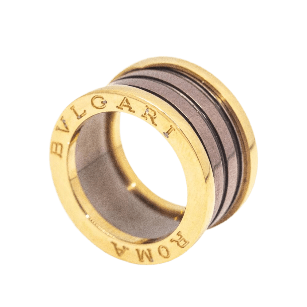Bague BVLGARI "B.Zero1" en or rose - Castafiore