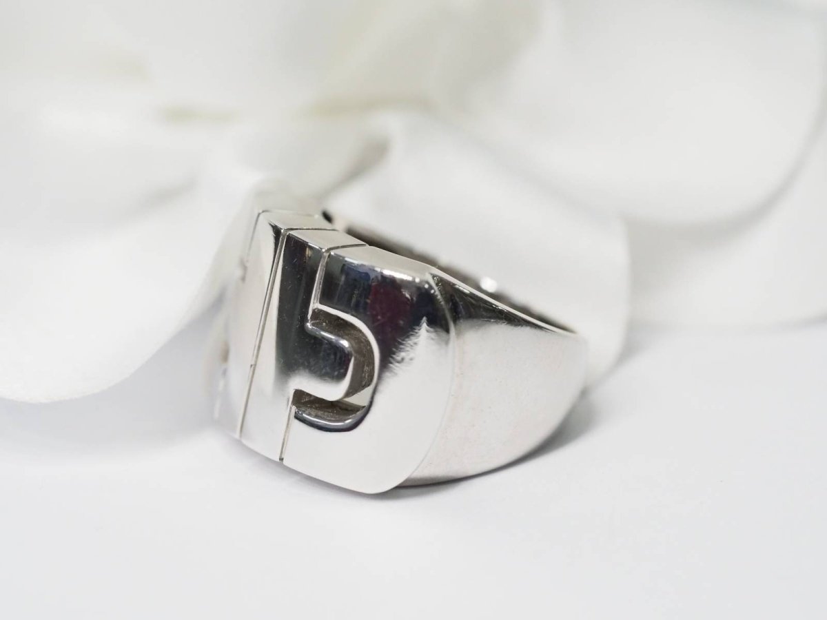 Bague Bvlgari Parentesi en or blanc - Castafiore