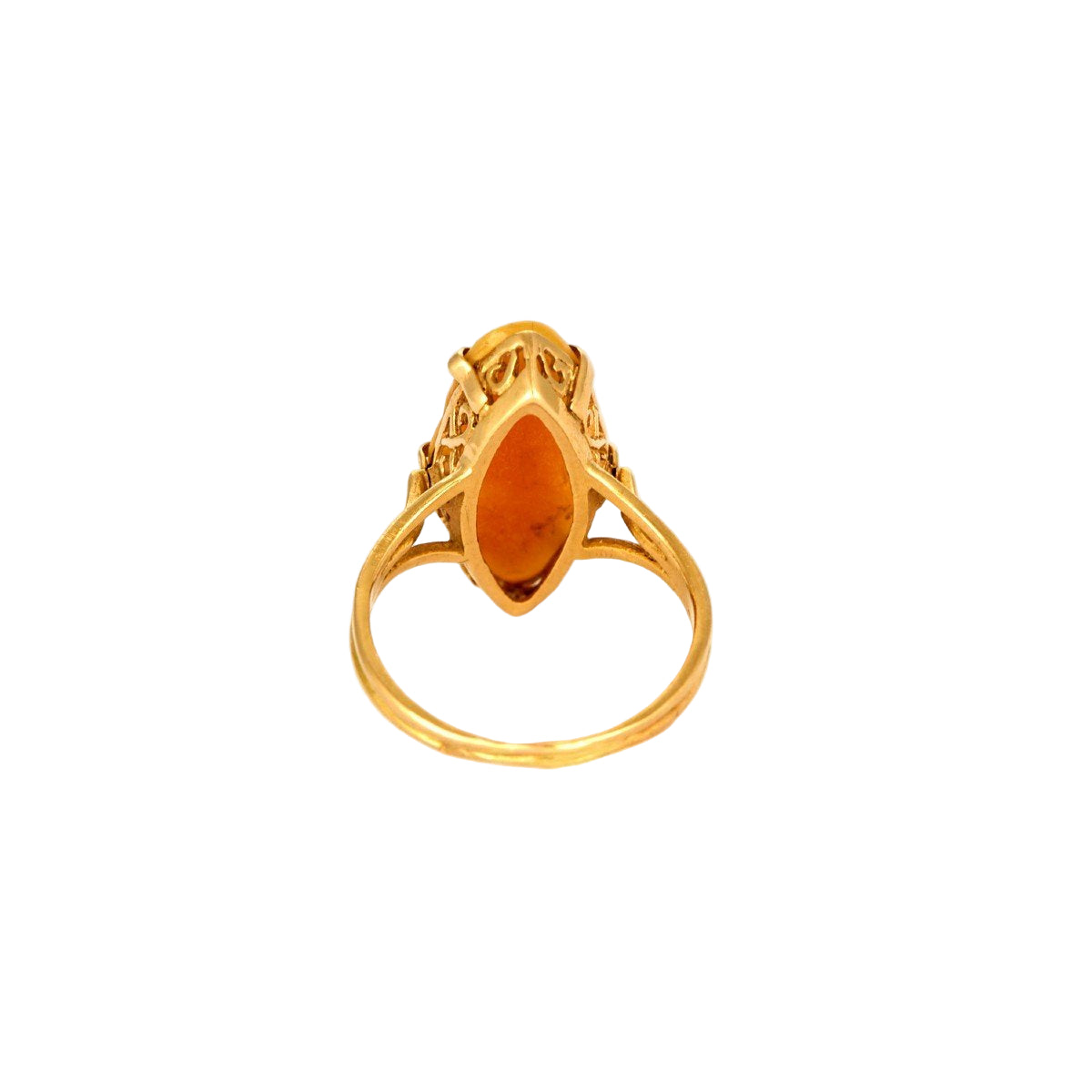 Bague Camée en or jaune - Castafiore