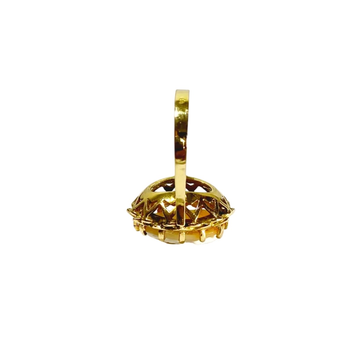 Bague Camée en or rose - Castafiore