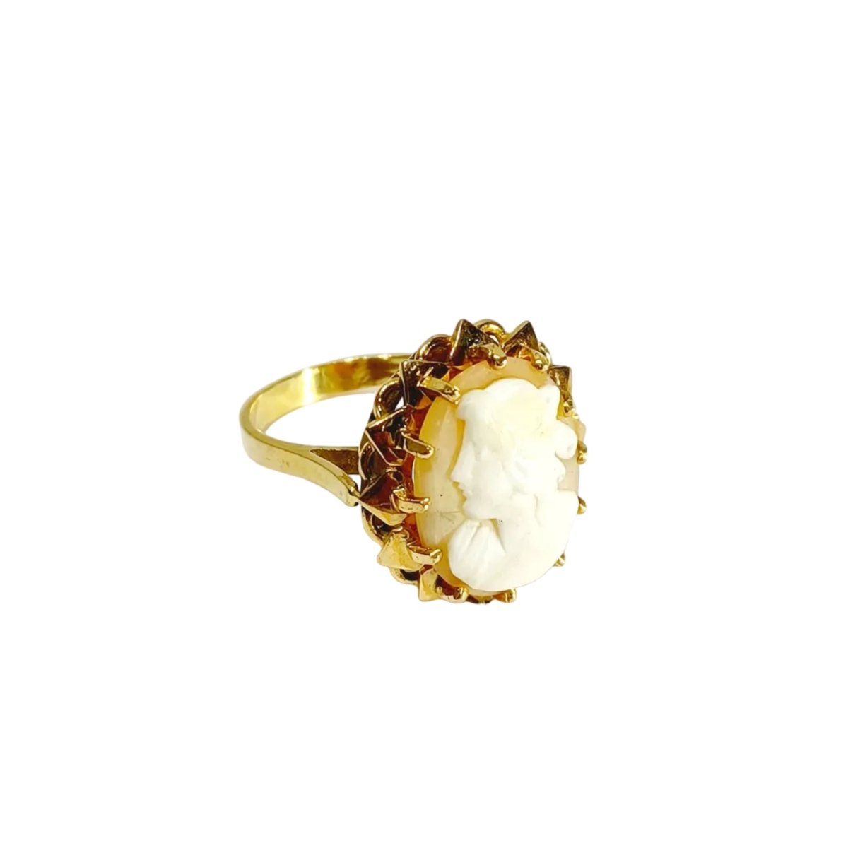 Bague Camée en or rose - Castafiore