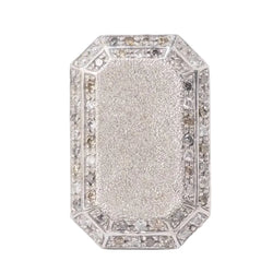 Bague Carolina BUCCI en or blanc et diamants - Castafiore