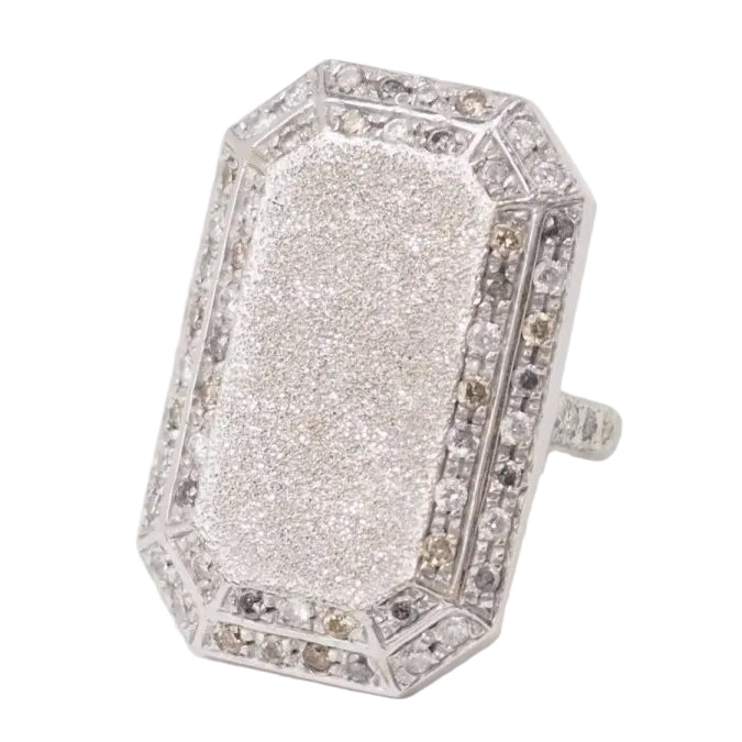 Bague Carolina BUCCI en or blanc et diamants - Castafiore