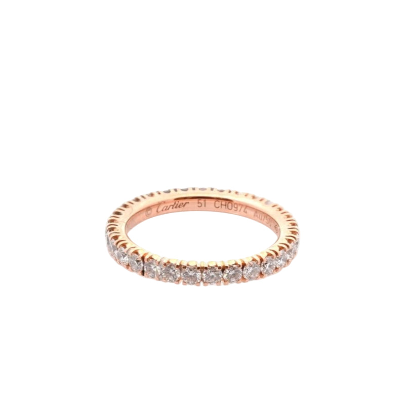 Bague CARTIER Alliance en or 18k et diamants - Castafiore