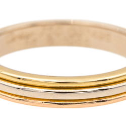 Bague CARTIER Alliance en or jaune, rose et blanc - Castafiore
