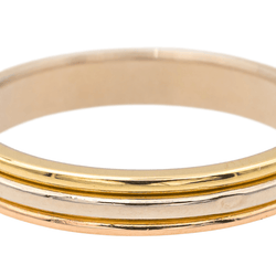 Bague CARTIER Alliance en or jaune, rose et blanc - Castafiore