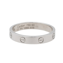 Bague Cartier Alliance Love Or blanc Diamant - Castafiore