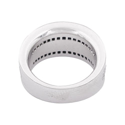 Bague CARTIER "Barrette" en or blanc et diamants - Castafiore