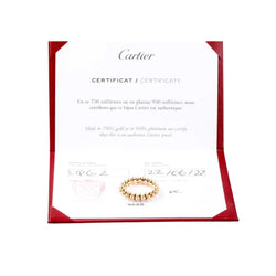 Bague CARTIER "Clash" en or rose et diamants - Castafiore