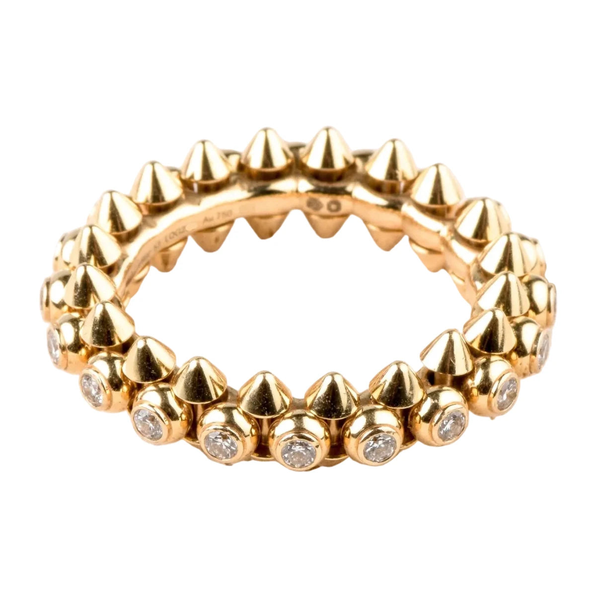 Bague CARTIER "Clash" en or rose et diamants - Castafiore