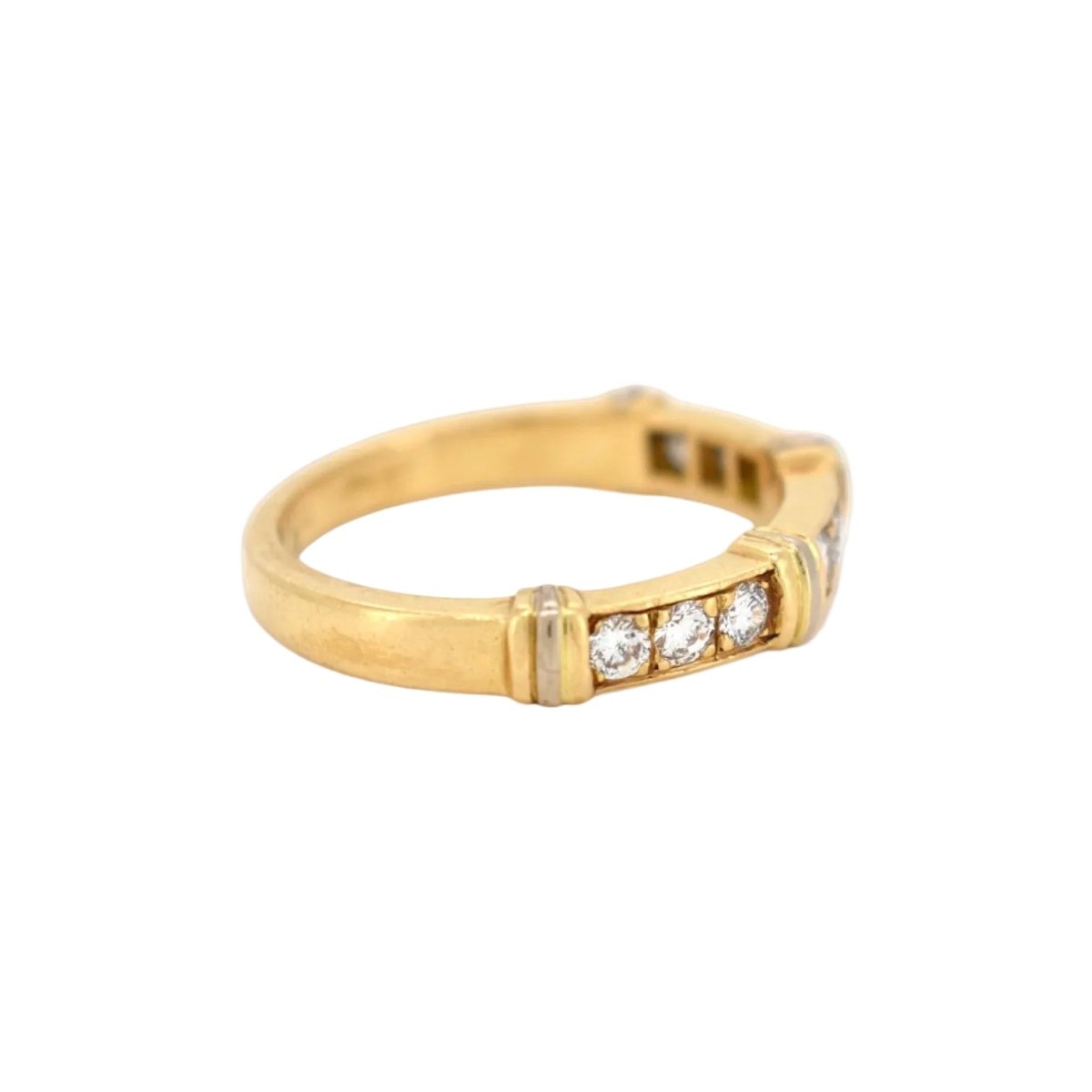 Bague CARTIER "Contessa" en or jaune et diamants - Castafiore