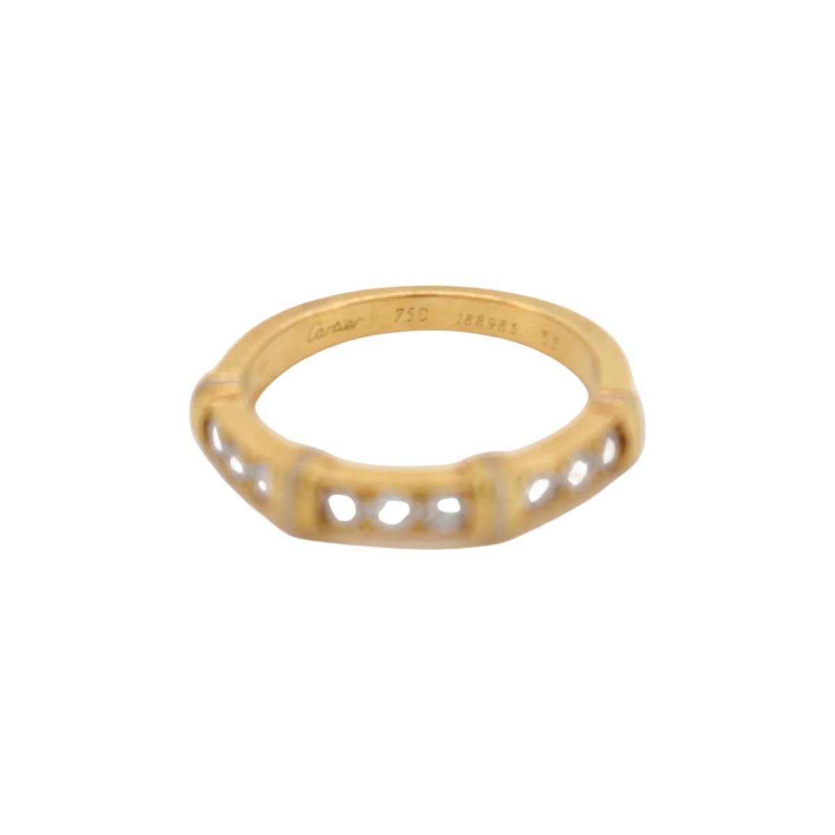 Bague CARTIER "Contessa" en or jaune et diamants - Castafiore