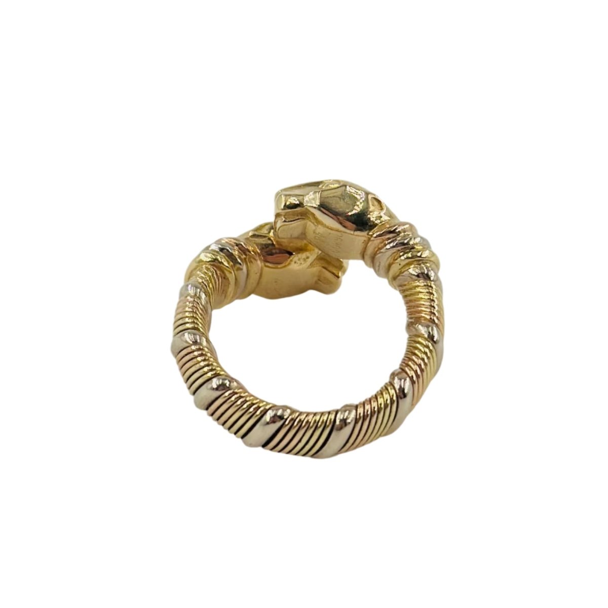 Bague CARTIER "Cougar" trois ors - Castafiore