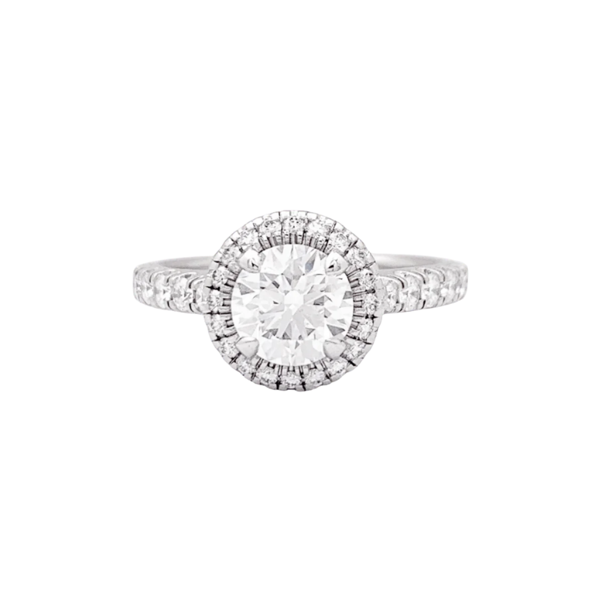 Bague Cartier "Destinée" en platine et diamant - Castafiore