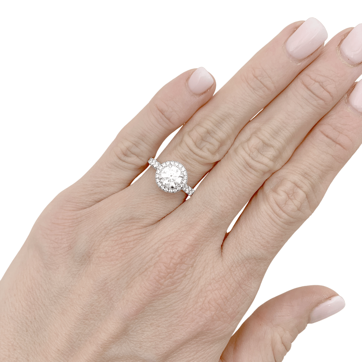 Bague Cartier "Destinée" en platine et diamant - Castafiore