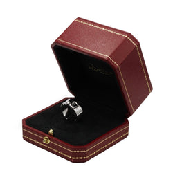 Bague CARTIER Double C en or blanc - Castafiore