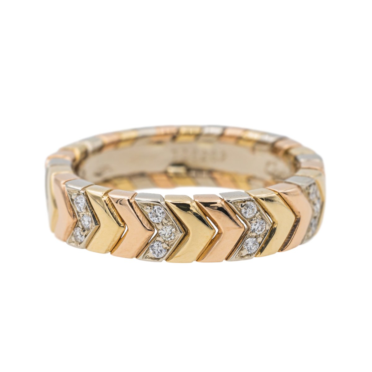 Bague CARTIER en or jaune et diamant - Castafiore