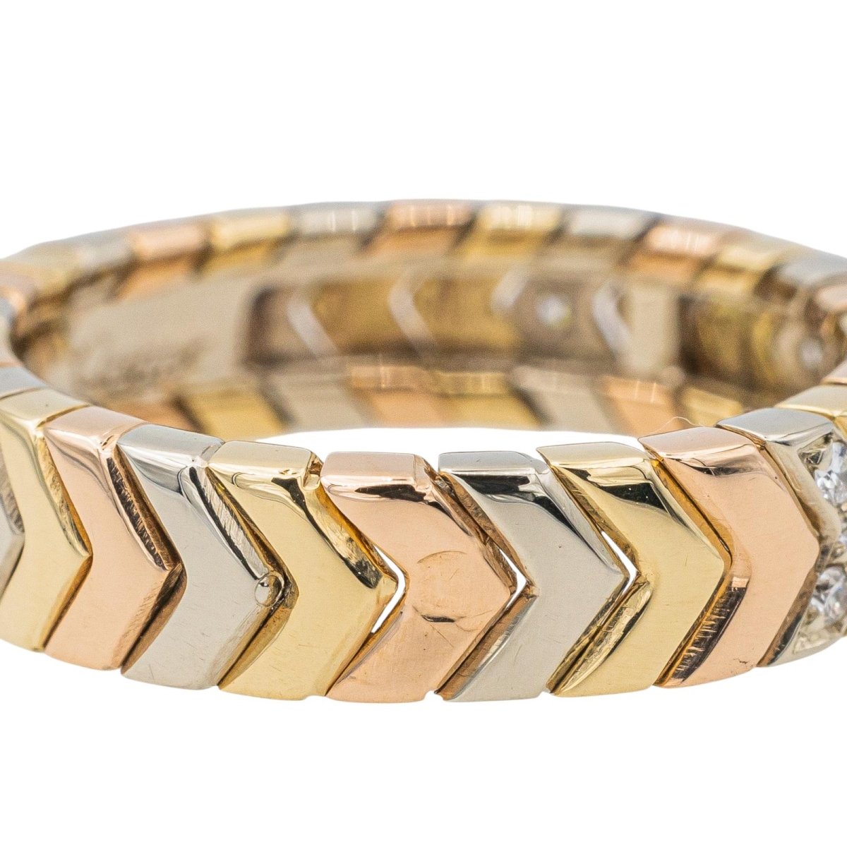 Bague CARTIER en or jaune et diamant - Castafiore