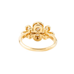 Bague CARTIER en or jaune et diamants - Castafiore
