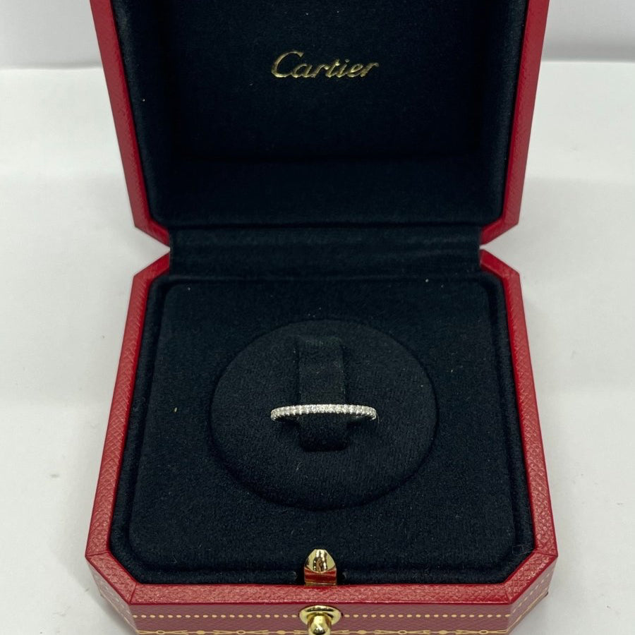 Bague CARTIER Etincelle en or blanc et diamants - Castafiore