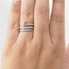 Bague CARTIER "Juste un Clou" en or blanc et diamant - Castafiore