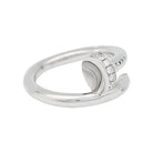 Bague Cartier "Juste un Clou" en or blanc et diamants - Castafiore