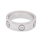 Bague Cartier "Love" en or blanc - Castafiore