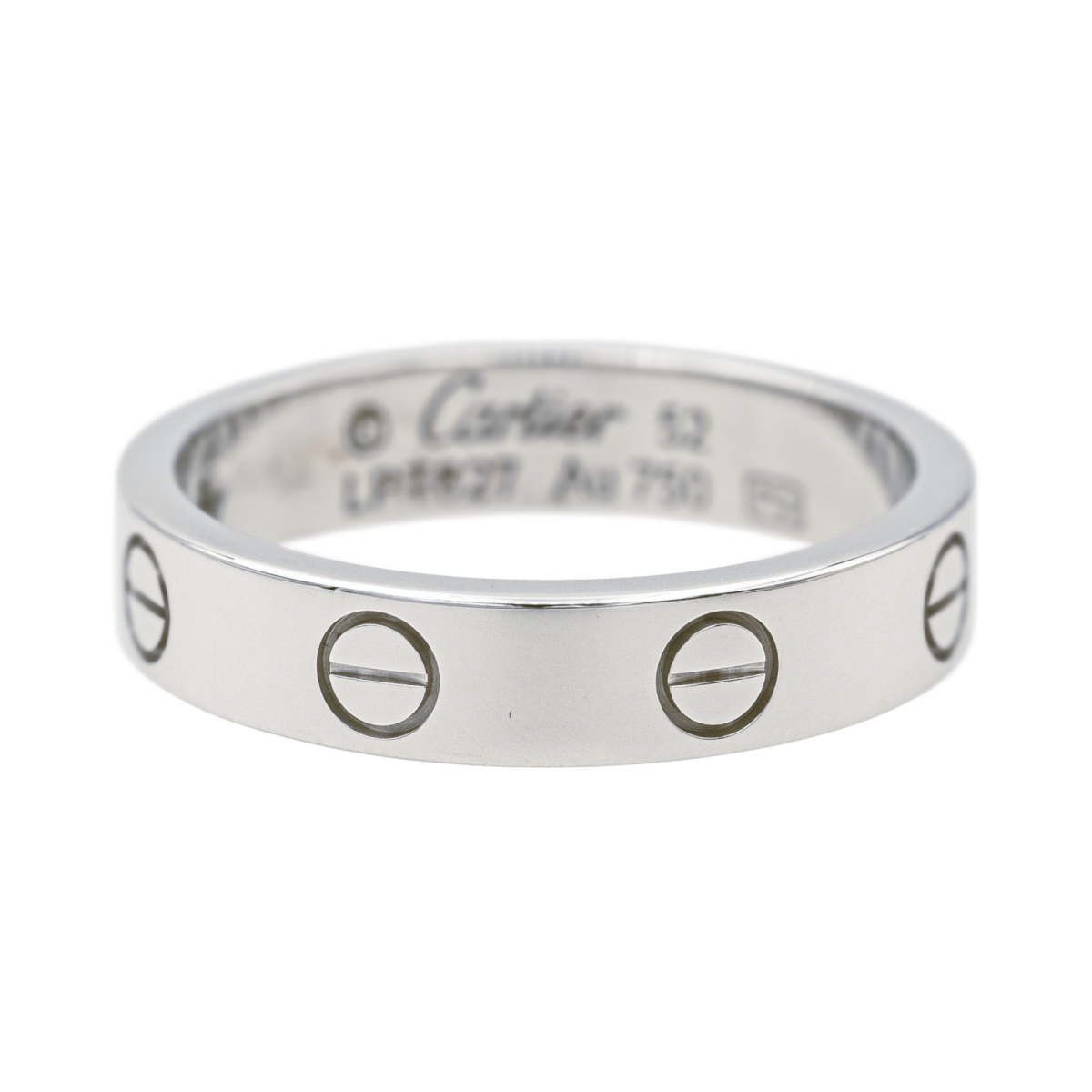 Bague CARTIER, "Love" en or blanc et diamant - Castafiore