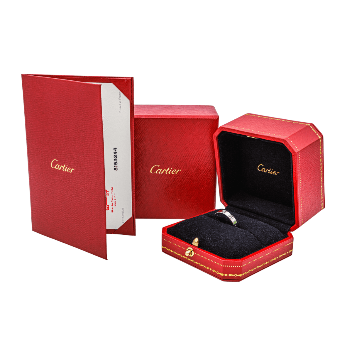 Bague CARTIER, "Love" en or blanc et diamant - Castafiore