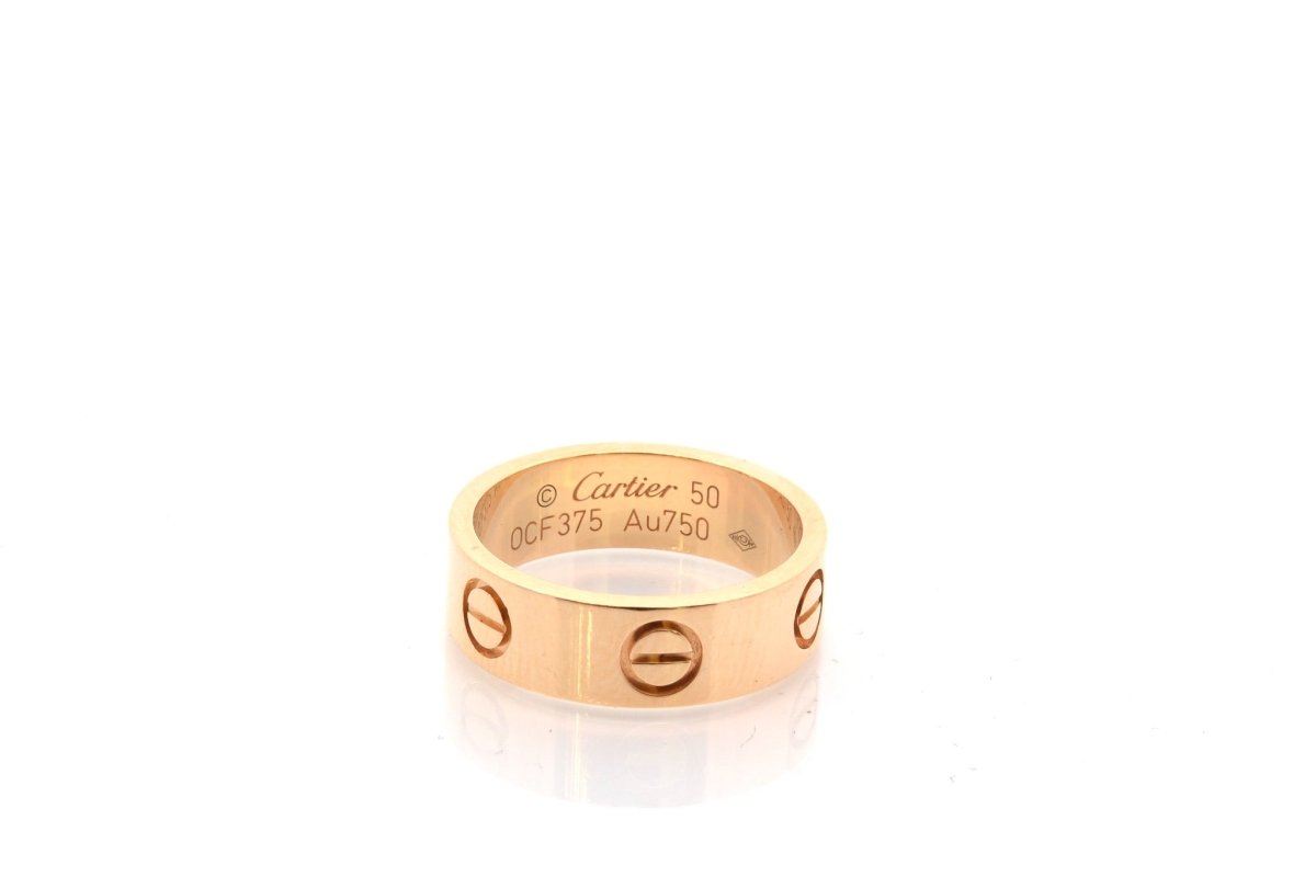 Bague CARTIER Love en or jaune - Castafiore