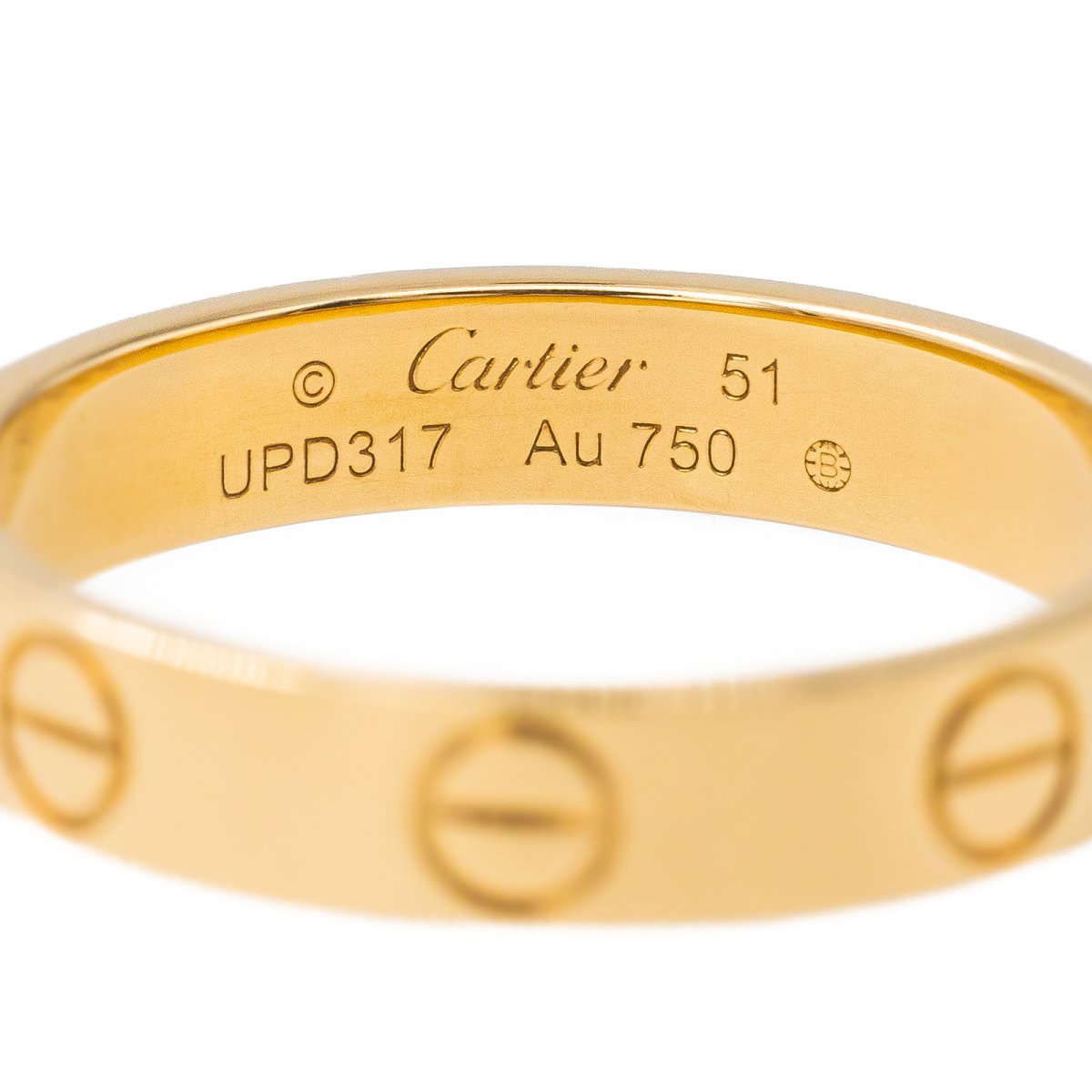 Bague CARTIER "Love" en or jaune - Castafiore