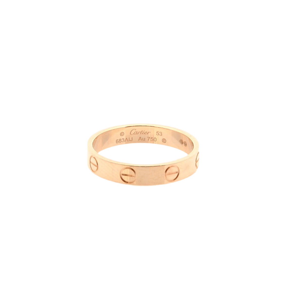 Bague CARTIER "Love" en or jaune - Castafiore